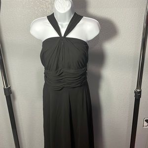NWT Jones Wear black halter style dress.
